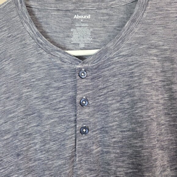 Abound Henley Mens Shirt Size XL Gray NEW with Tags - Picture 4 of 7